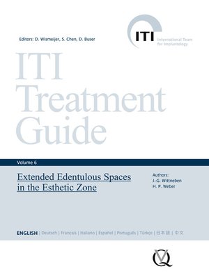 cover image of Extended Edentulous Spaces in the Esthetic Zone